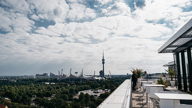 Ärzte im Schlachthof Veranstaltung Location Bild Terrasse Tag