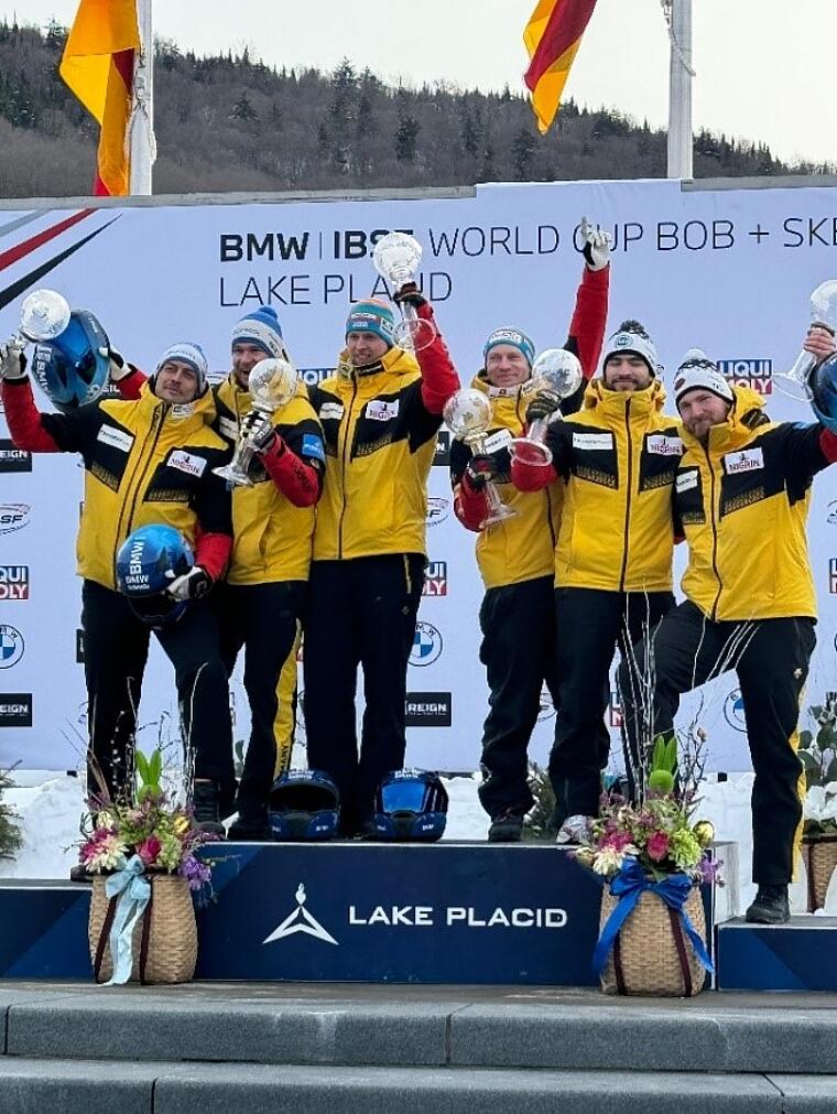 Worldcup Finale Bob 2024 Männer Lake Placid Sportorthopädie AKMS