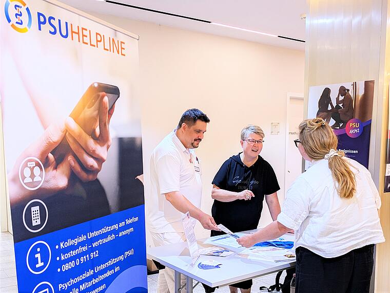 AKMS Gesundheitstag 2025 - PSU Helpline