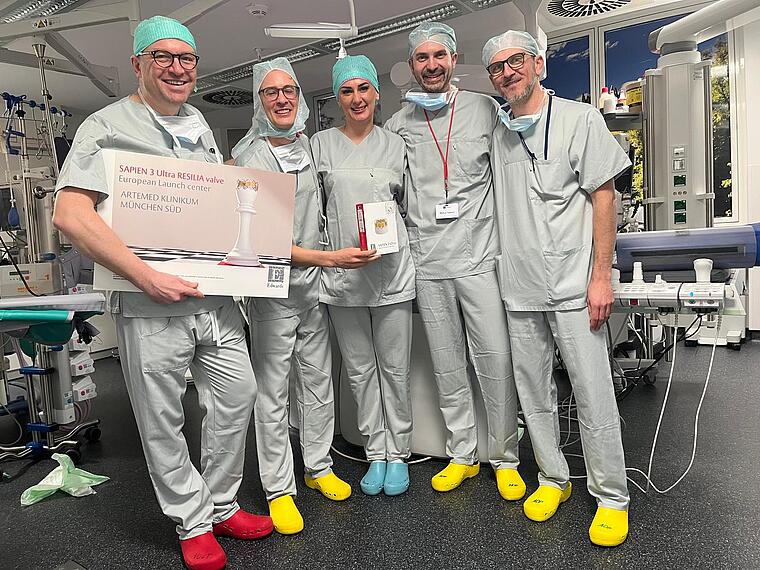 400. TAVI Artemed Klinikum München Süd