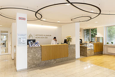 Artemed Klinikum München Süd Empfangsbild