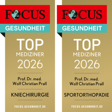 Artemed Klinikum München Süd FOCUS Siegel 2026 Top-Mediziner Prall Kniechirurgie und Sportorthopädie