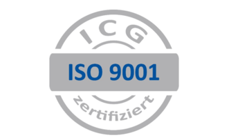 DIN ISO Zertifikat Siegel