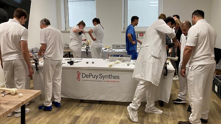 Residents´Workshop "Hands on Hüft-TEP-Implantation
